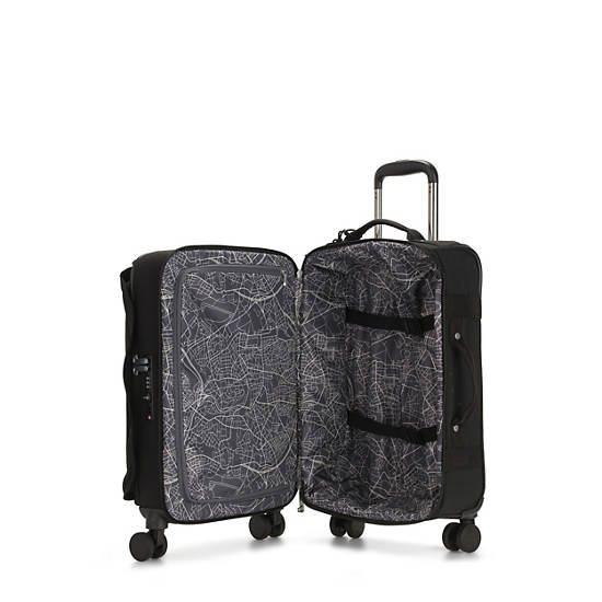 Valises Kipling Spontaneous Small Rolling Noir | FR 1463JP
